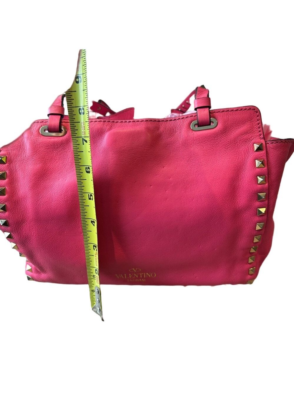 Valentino Pink Rockstud Tote - Picture 4 of 9